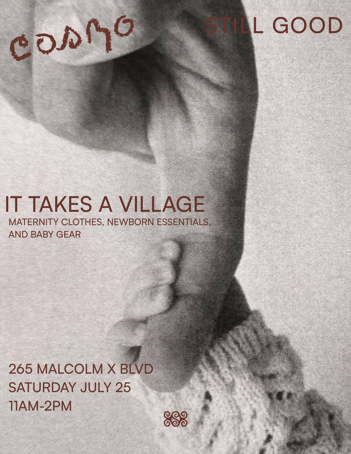 it takes a village: free shop with still good 7/25