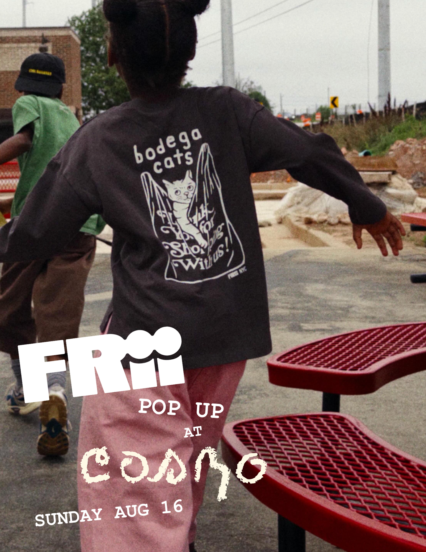 frii pop-up at cosmo: sun aug 16